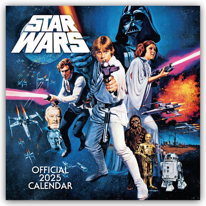 Kalendarz/Pamiętnik Star Wars - Official 2025 - Wandkalender 