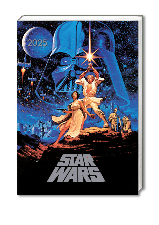 Kalendář/Diář Star Wars - A5-Tischkalender 2025 