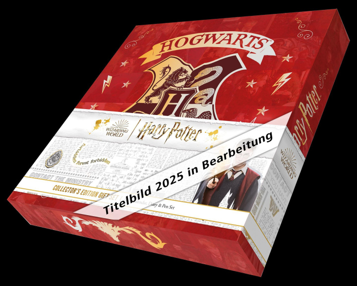 Kalendar/Rokovnik Harry Potter 2025 - Premium Geschenkbox 