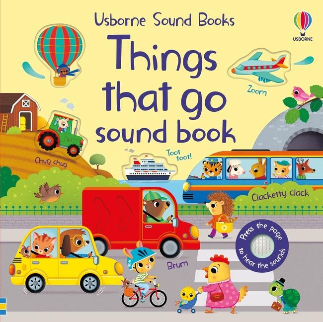 Kniha Things That Go Sound Book Federica Iossa