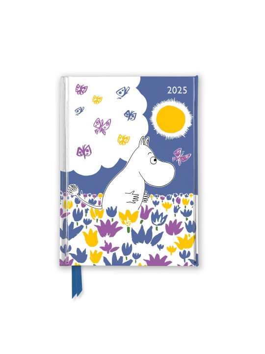 Calendar/Diary Tove Jansson - Die Moomin - Mumin in den Blumen - Taschenkalender 2025 