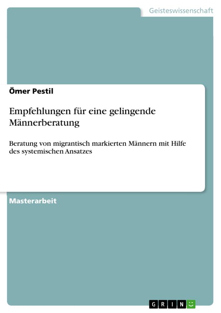 Knjiga Empfehlungen für eine gelingende Männerberatung 