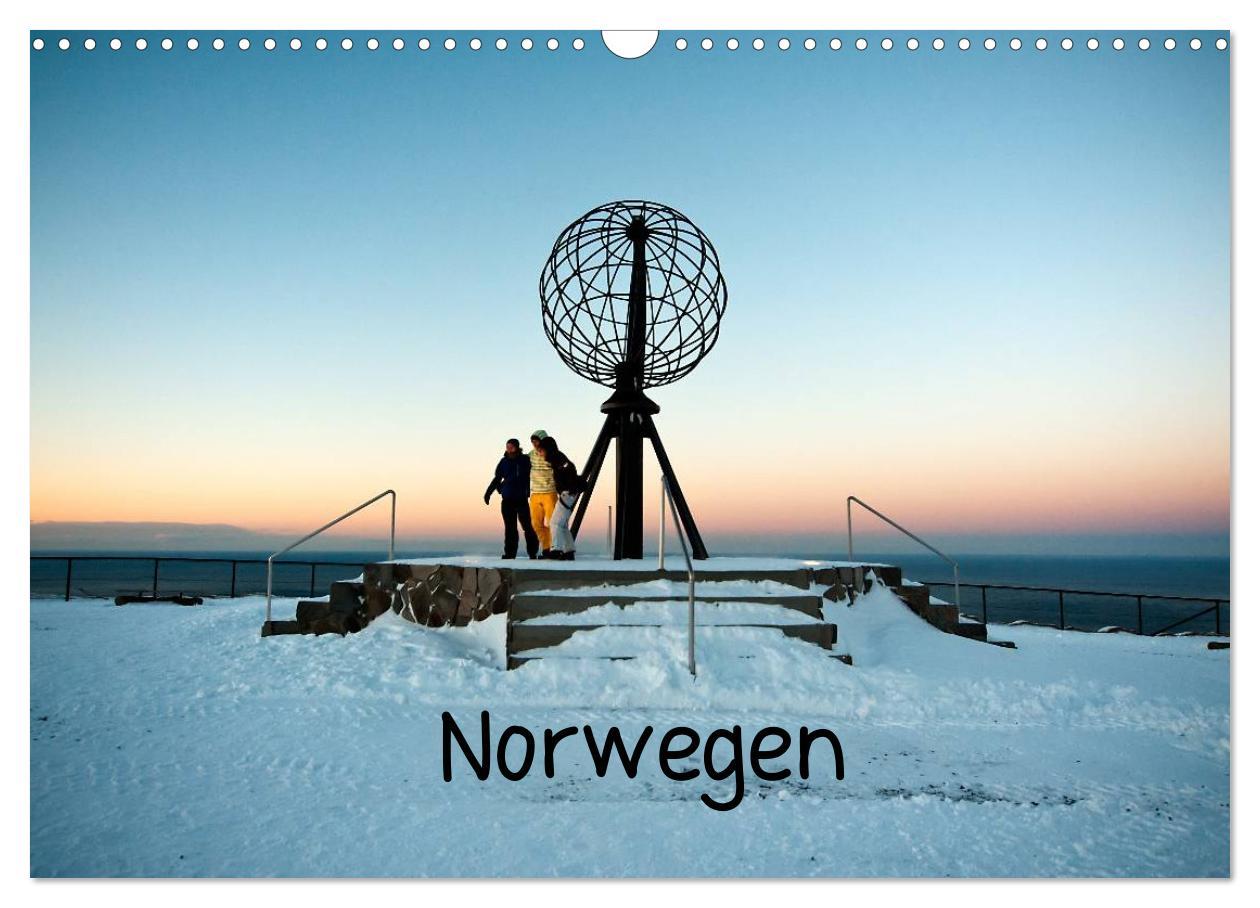 Kalendarz/Pamiętnik Norwegen (Wandkalender 2025 DIN A3 quer), CALVENDO Monatskalender 