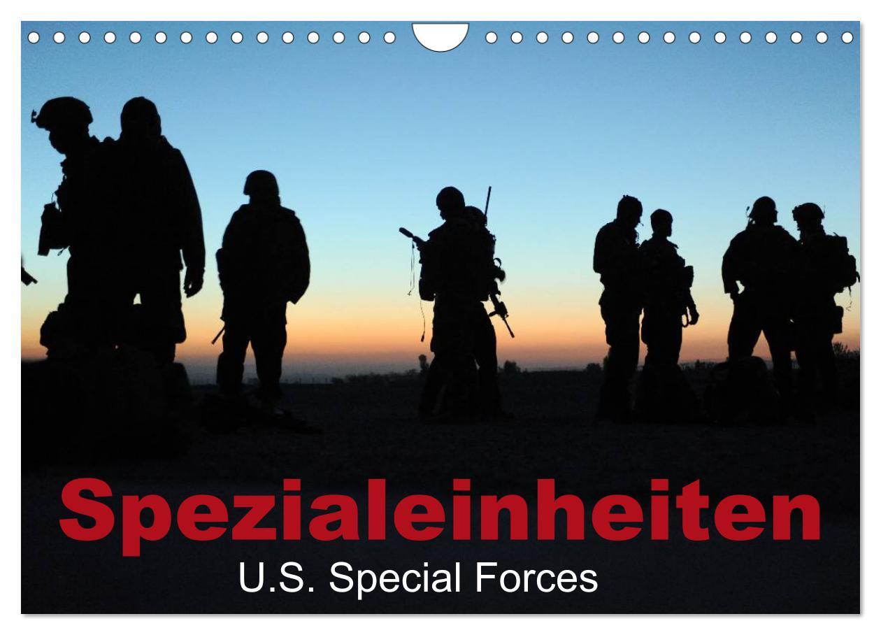 Kalendář/Diář Spezialeinheiten ? U.S. Special Forces (Wandkalender 2025 DIN A4 quer), CALVENDO Monatskalender 