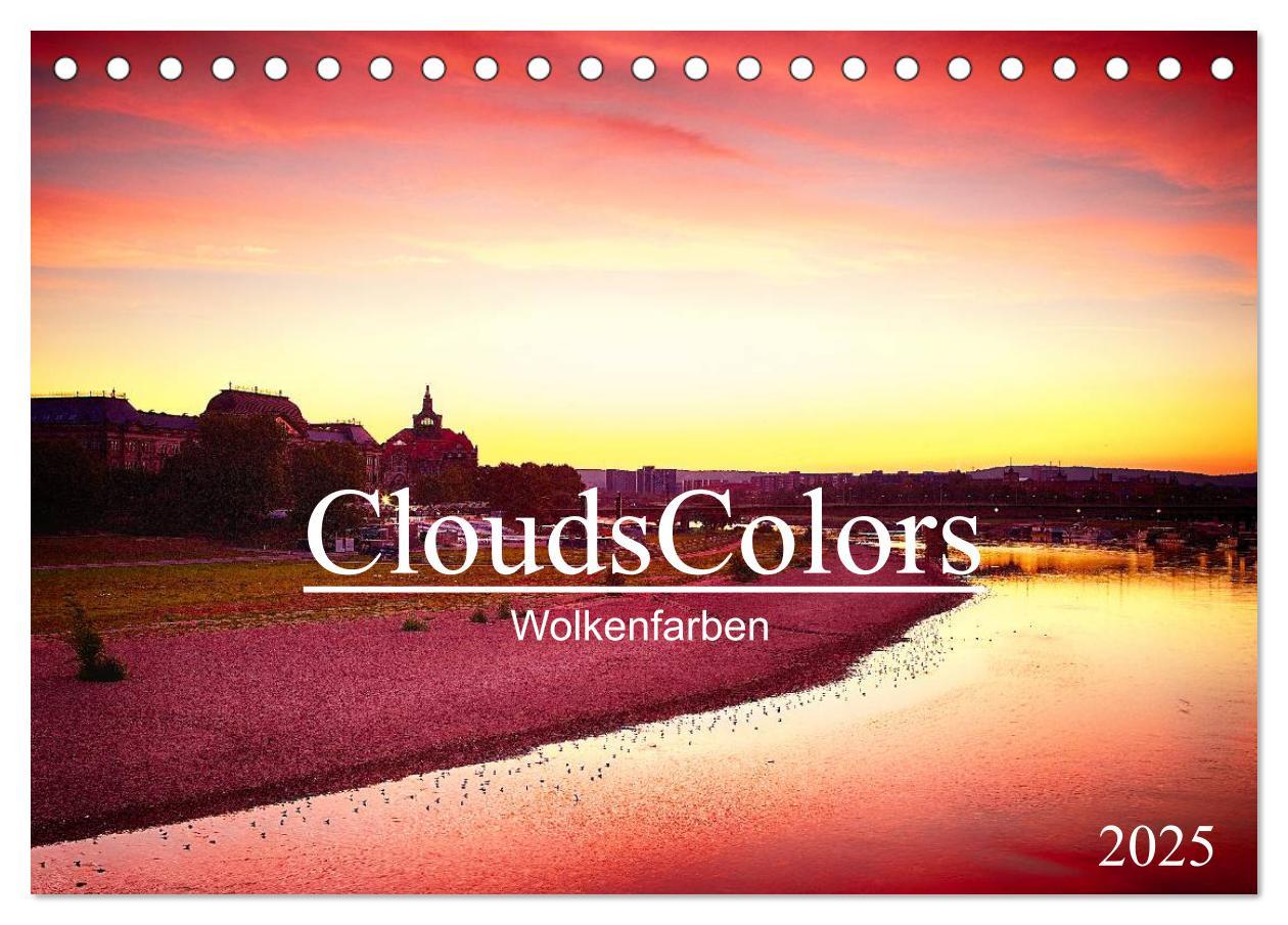 Kalendář/Diář CloudsColors 2025 (Tischkalender 2025 DIN A5 quer), CALVENDO Monatskalender 