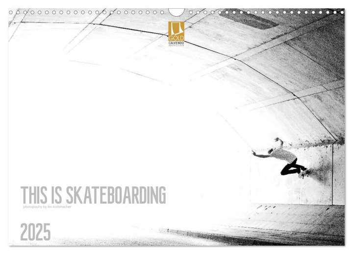 Календар/тефтер THIS IS SKATEBOARDING 2025 (Wandkalender 2025 DIN A3 quer), CALVENDO Monatskalender 