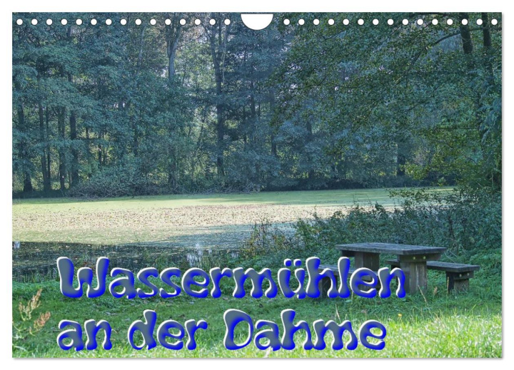 Calendario/Agenda Wassermühlen an der Dahme (Wandkalender 2025 DIN A4 quer), CALVENDO Monatskalender 