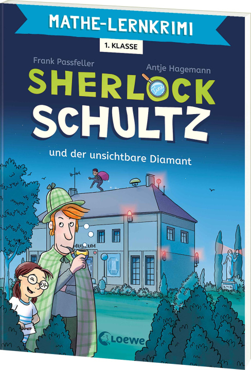 Kniha Mathe-Lernkrimi - Sherlock Schultz und der unsichtbare Diamant Loewe Lernen und Rätseln