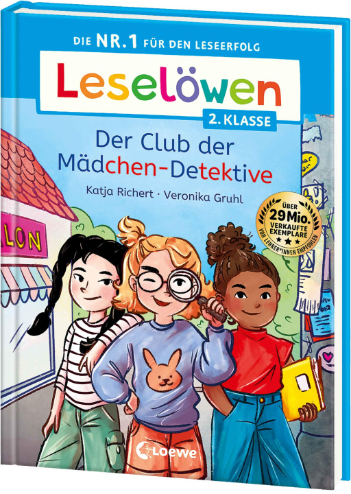 Libro Leselöwen 2. Klasse - Der Club der Mädchen-Detektive Loewe Erstlesebücher