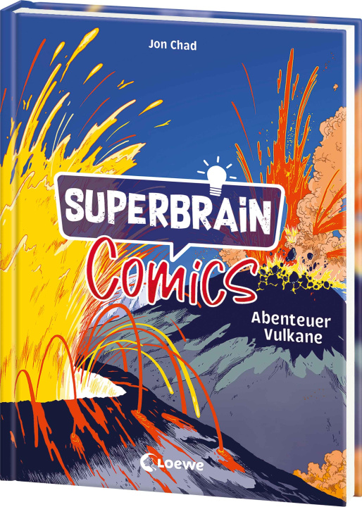 Carte Superbrain-Comics - Abenteuer Vulkane Loewe Sachbuch