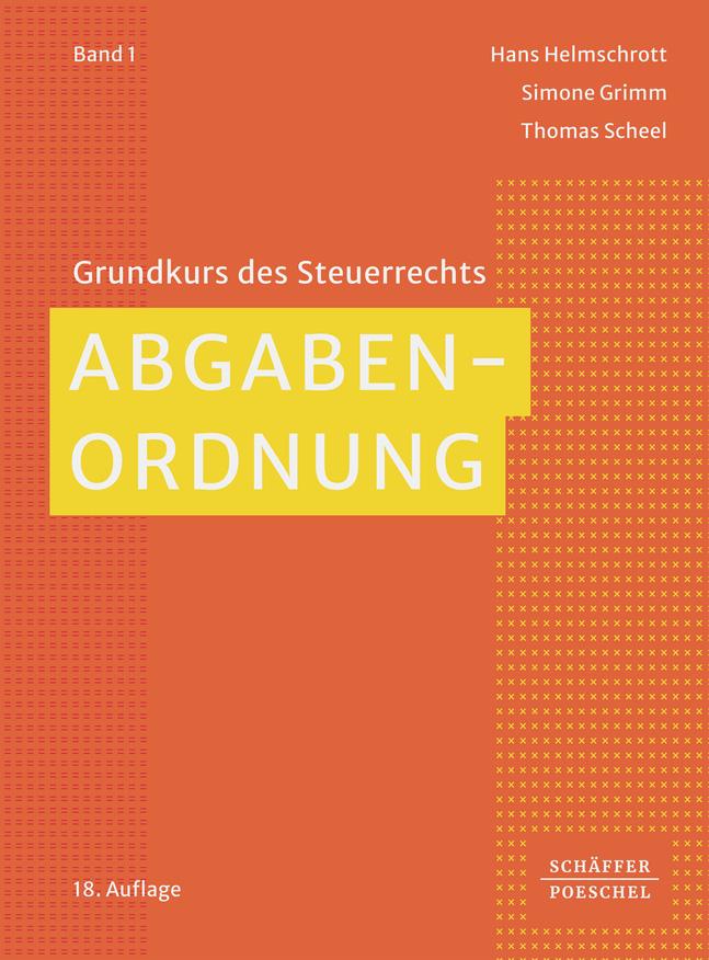 Kniha Abgabenordnung Simone Grimm