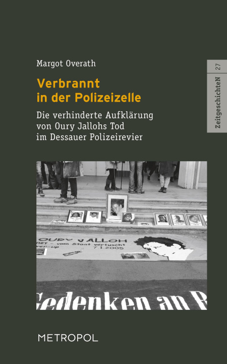 Knjiga Verbrannt in der Polizeizelle Margot Overath