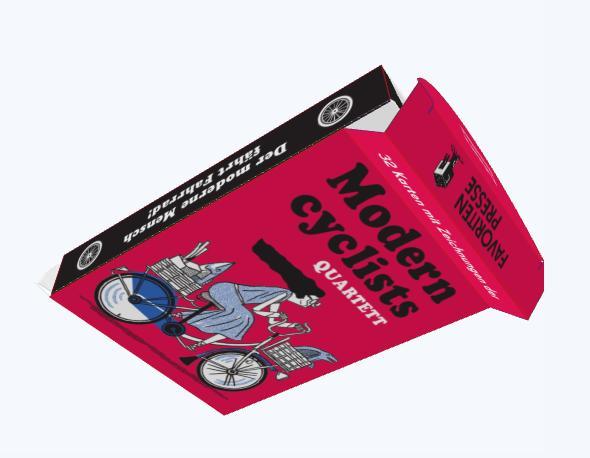 Igra/Igračka Modern Cyclists - Das Quartett Jakob Hinrichs