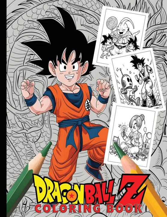 Book Dragon Ball Z Coloring Book 