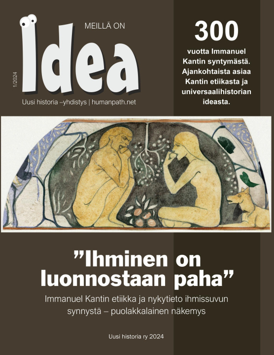 Knjiga IDEA teemalehti Uusi Historia Ry