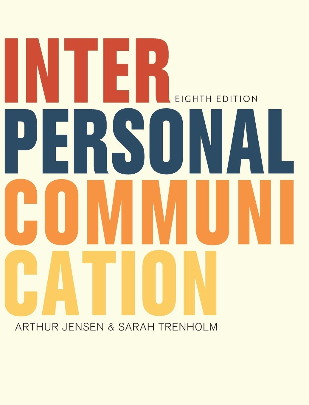Book Interpersonal Communication Sarah Trenholm