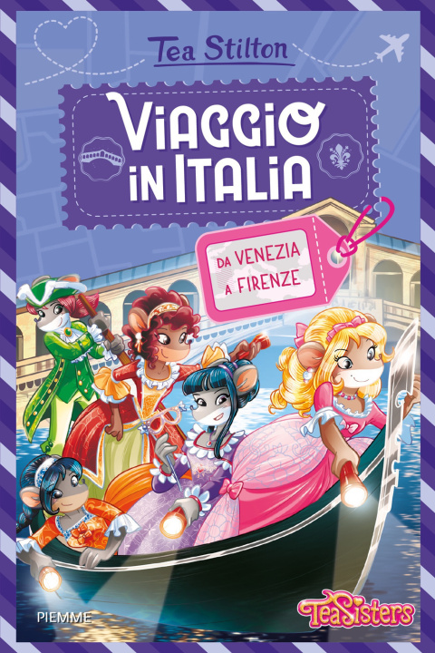 Książka Viaggio in Italia da Venezia a Firenze Tea Stilton