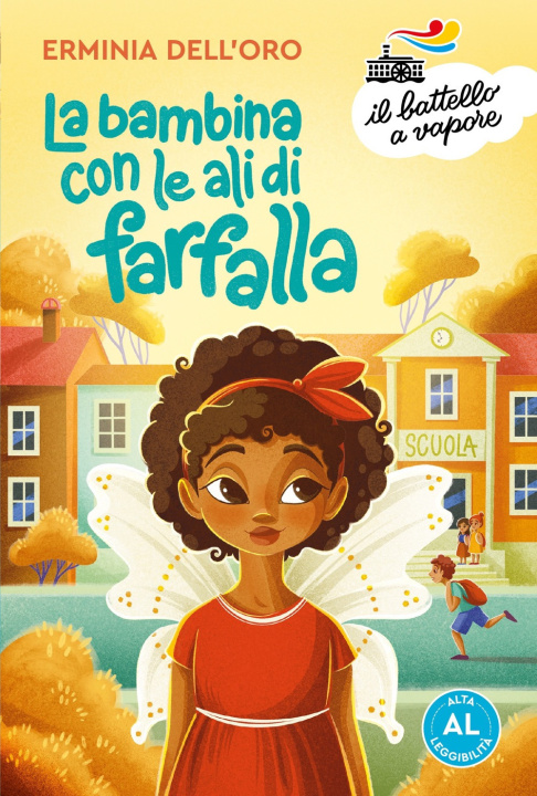 Livre bambina con le ali di farfalla. Ediz. ad alta leggibilità Erminia Dell'Oro