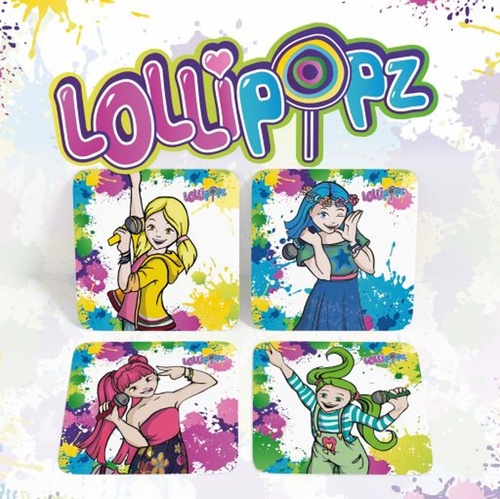 Knjiga Lollipopz Set podtácků 