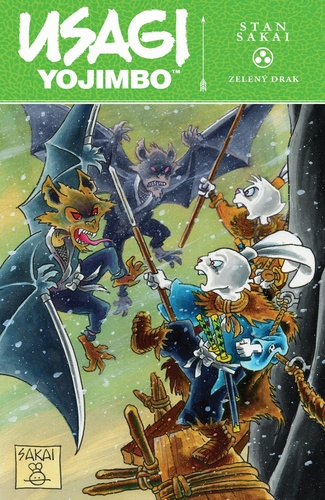 Książka Usagi Yojimbo Zelený drak Stan Sakai