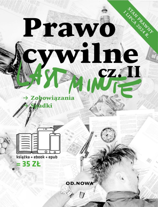 Book Last Minute prawo cywilne cz.2 Bogusław Gąszcz