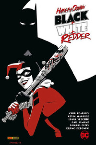 Kniha Black+White+Redder. Harley Quinn Chip Zdarsky