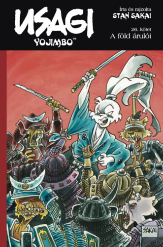 Książka Usagi Yojimbo 26. - A föld árulói Stan Sakai