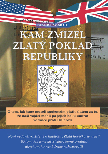 Kniha Kam zmizel zlatý poklad republiky Stanislav Motl