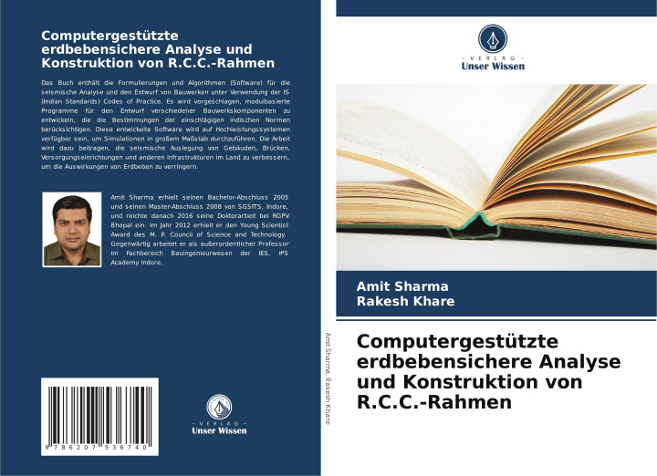 Kniha Computergestützte erdbebensichere Analyse und Konstruktion von R.C.C.-Rahmen Amit Sharma