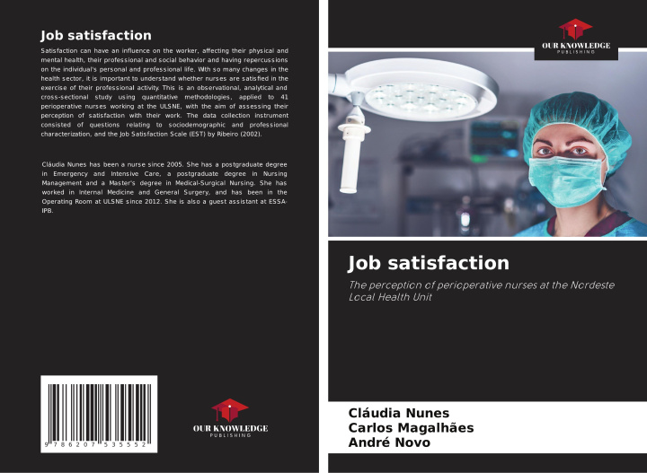 Kniha Job satisfaction Cláudia Nunes