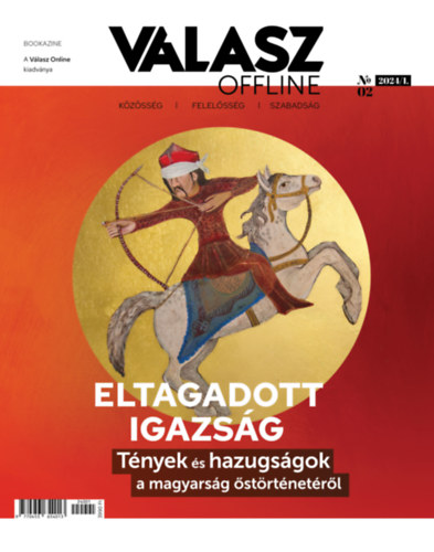 Książka Válasz Offline Bookazine - 2024/1. Ablonczy Bálint (szerk.)