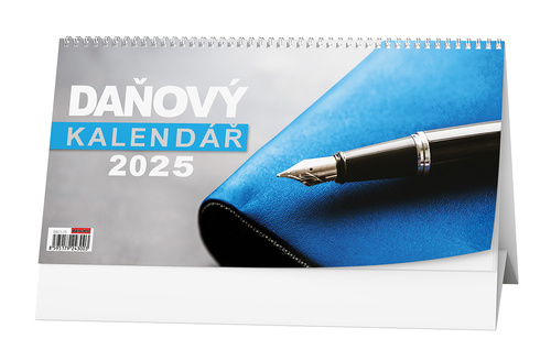 Kalender/Terminbuch Daňový kalendář 2025 - stolní kalendář 