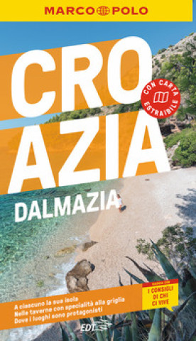 Kniha Croazia e Dalmazia. Con cartina estraibile Nina Cancar