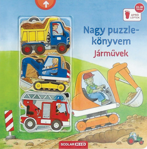 Livre Nagy puzzle-könyvem - Járművek Sabine Cuno