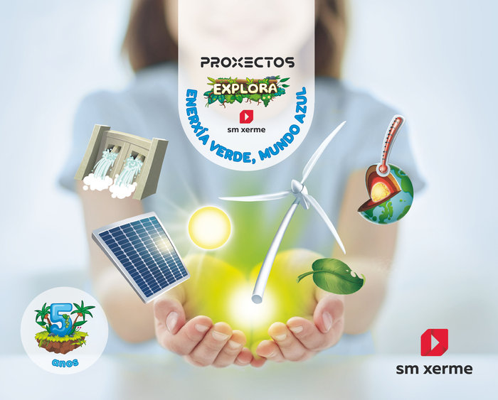 Książka ENERXIA VERDE. MUNDO AZUL. 5 ANOS. EXPLORA DOMINGUEZ
