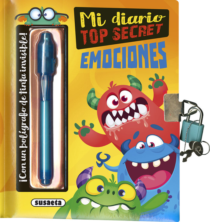 Kniha MI DIARIO TOP SECRET EMOCIONES SUSAETA EDICIONES