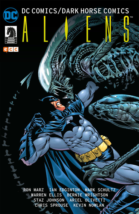Kniha DC Comics/Dark Horse Comics: Aliens Ellis