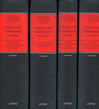 Buch CODIGO CIVIL COMENTADO (4 VOL) CAÑIZARES LASO