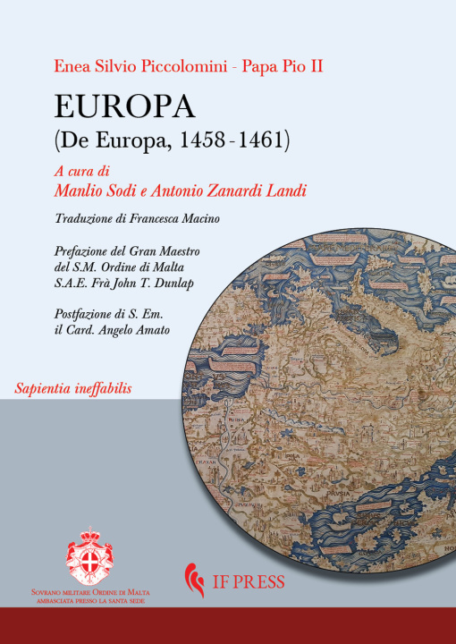 Kniha Europa (De Europa, 1458-1461) Pio II
