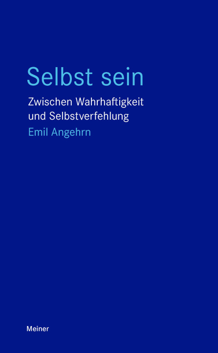 Book Selbst sein Emil Angehrn