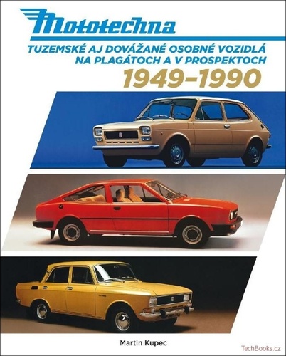 Könyv Mototechna Tuzemské aj dovážané osobné vozidlá na plagátoch a v prospektoch 