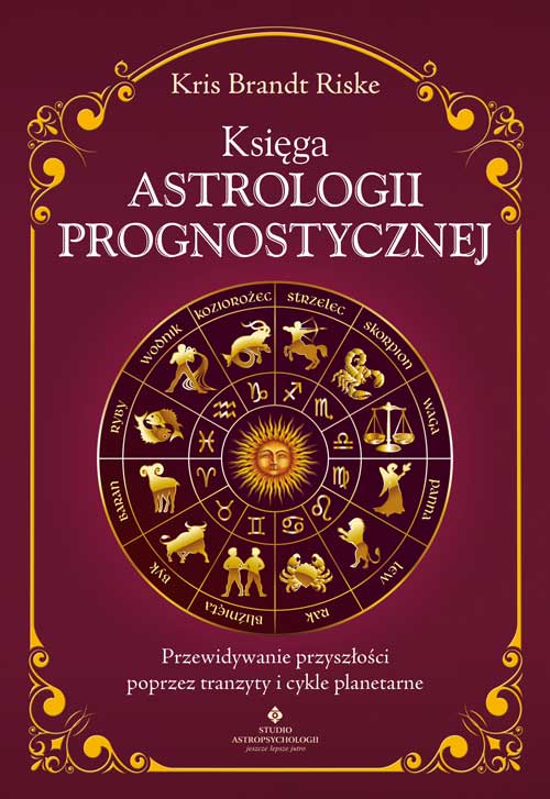 Book Księga astrologii prognostycznej Riske Kris Brandt