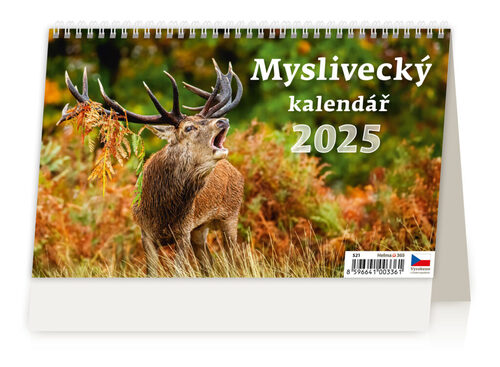 Calendar/Diary Myslivecký kalendář 2025 - stolní kalendář 