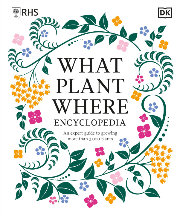 Livro RHS What Plant Where Encyclopedia DK