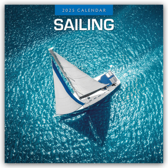 Calendar/Diary Sailing - Segeln 2025 - 16-Monatskalender 