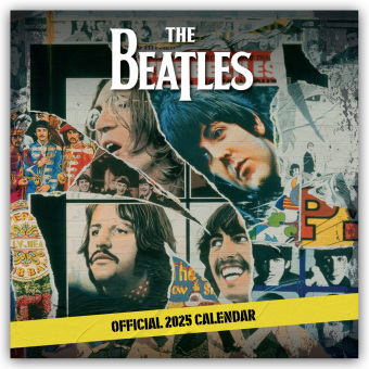 Naptár/Határidőnapló The Beatles - Die Beatles 2025 - Wandkalender 