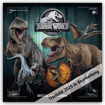 Kalendář/Diář Jurassic World - Offizieller Kalender 2025 