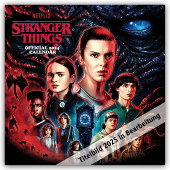 Kalendar/Rokovnik Stranger Things - Netflix - Offizieller Kalender 2025 