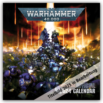 Kalender/Terminbuch Warhammer 2025 - Wandkalender 