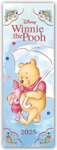 Kalendář/Diář Disney - Winnie the Pooh 2025 - Slimline-Kalender 